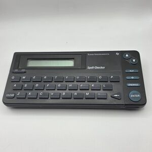 Texas Instruments Spell-Checker Handheld Device (1989) - Tested & Working
